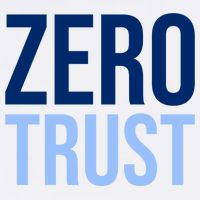 Zero Trust Security Cyber Security Hacking Developer Funny Garment-Dyed Sweatshirt