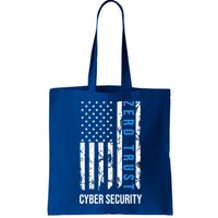 Zero Trust Us Flag Cyber Security Hacking Hacker Developer Funny Gift Bag