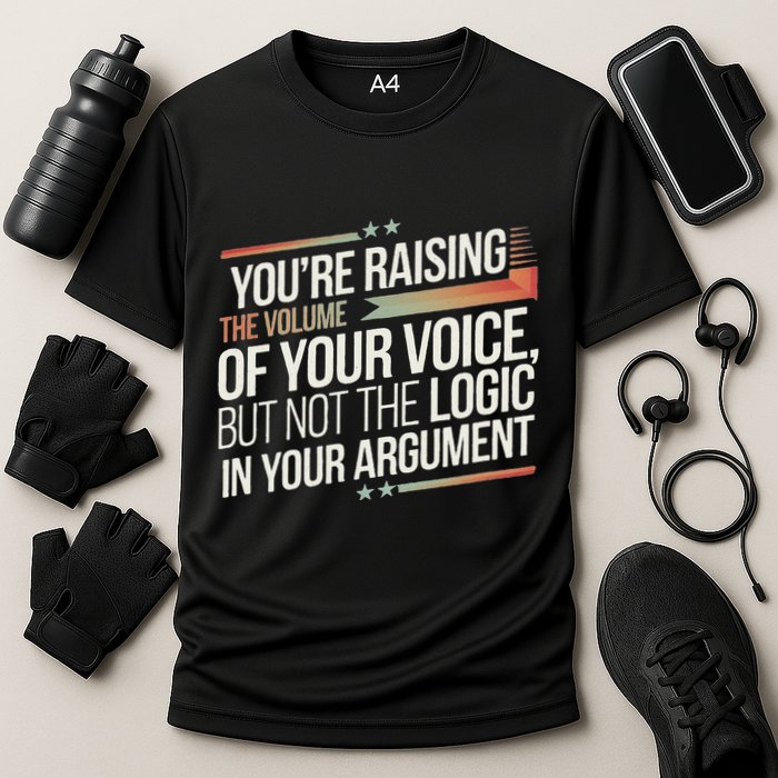 Zelensky Trump You’Re Raising The Volume Of Your Voice Cooling Performance Crew T-Shirt