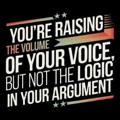 Zelensky Trump You’Re Raising The Volume Of Your Voice T-Shirt