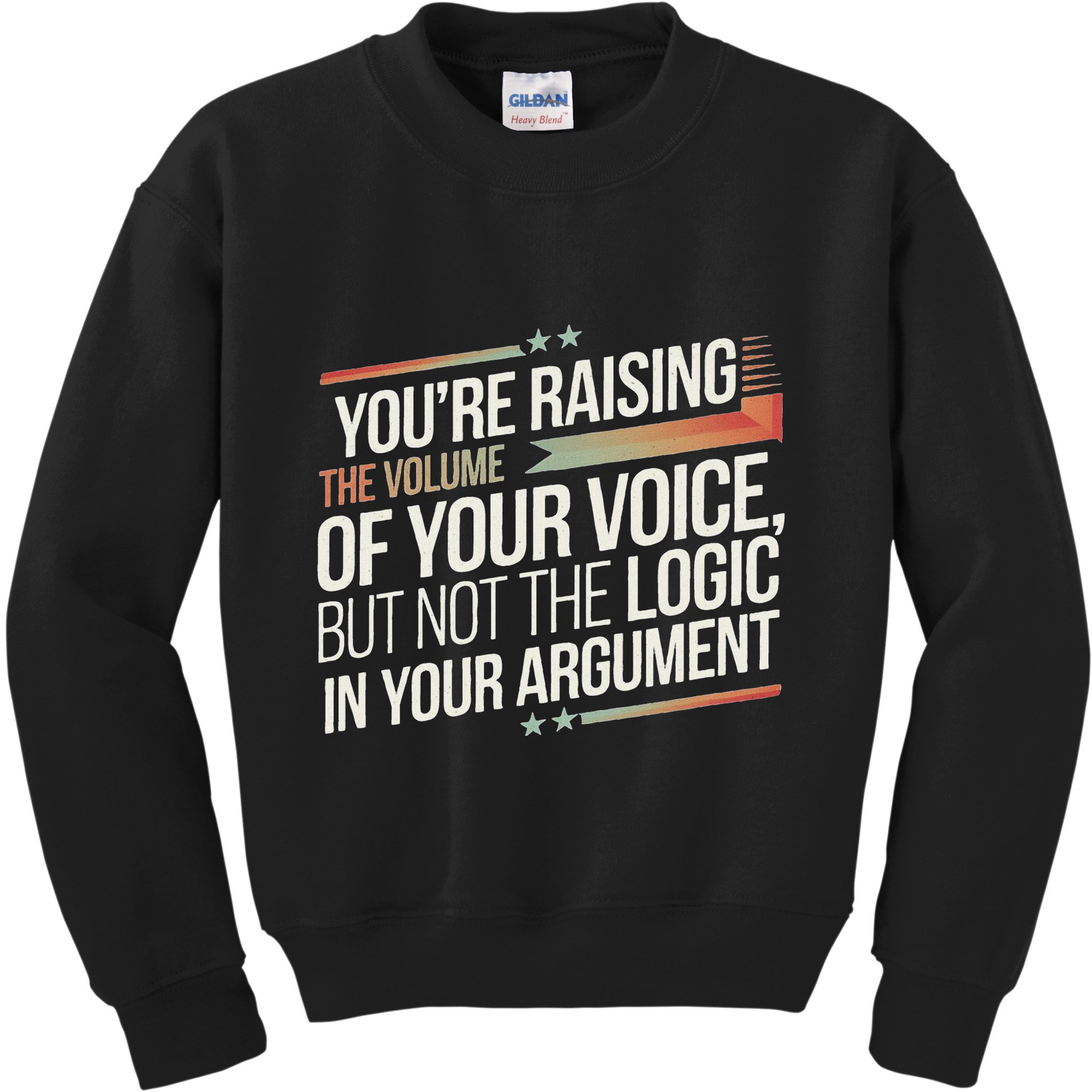 Zelensky Trump You’Re Raising The Volume Of Your Voice Kids Sweatshirt