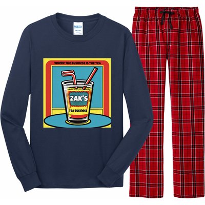 ZakeeS Tea Long Sleeve Pajama Set