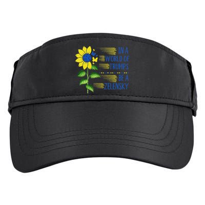 Zelensky Ukraine Support In A World Of Trumps Be A Zelensky Adult Drive Performance Visor