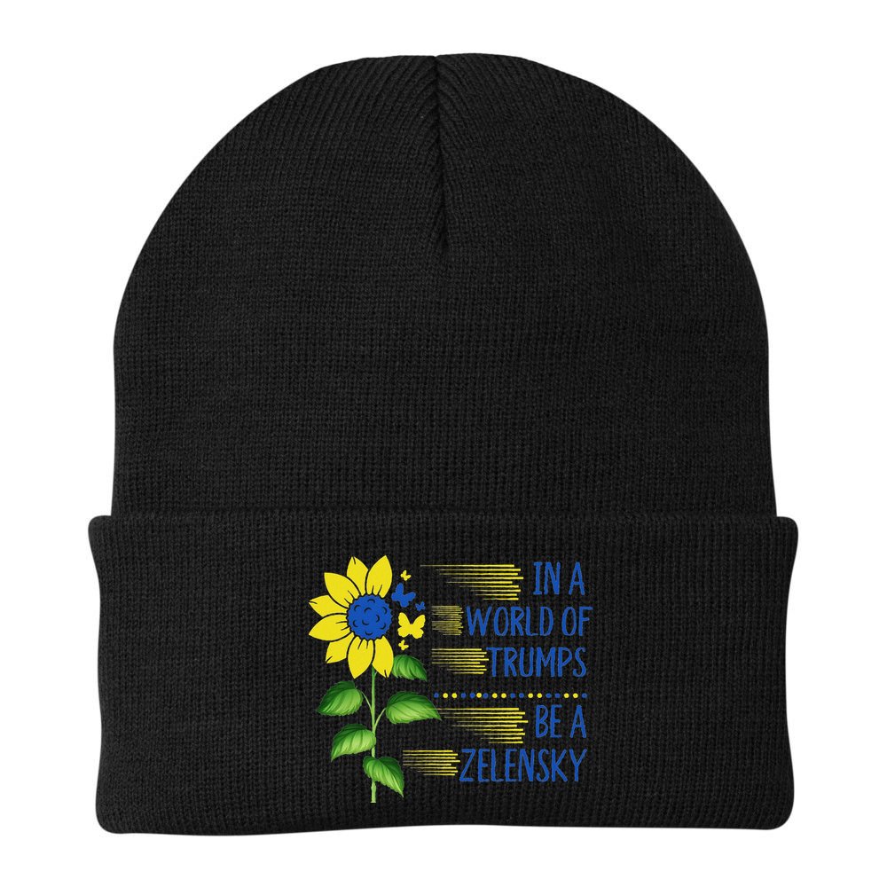 Zelensky Ukraine Support In A World Of Trumps Be A Zelensky Beanie