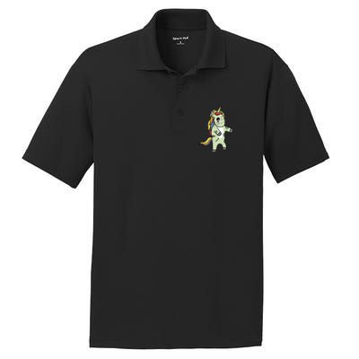 Zombie Unicorn PosiCharge RacerMesh Polo