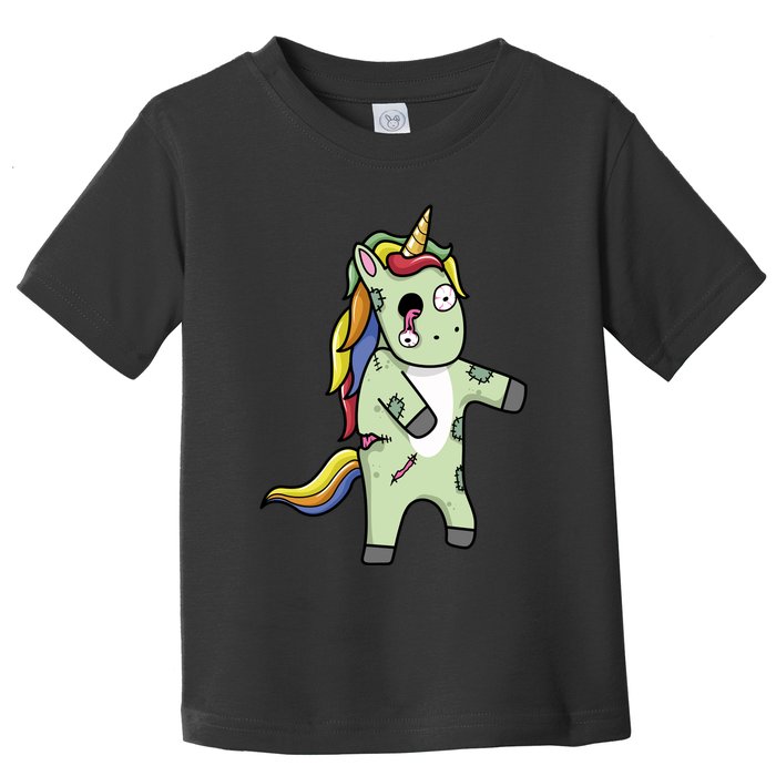 Zombie Unicorn Toddler T-Shirt