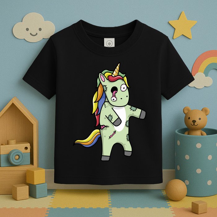 Zombie Unicorn Toddler T-Shirt
