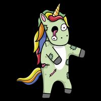 Zombie Unicorn Toddler T-Shirt