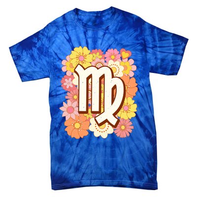 Zodiac Virgo Astrology Birthday Decorations Gift Tie-Dye T-Shirt