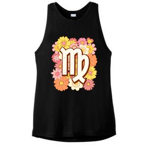 Zodiac Virgo Astrology Birthday Decorations Great Gift Ladies PosiCharge Tri-Blend Wicking Tank