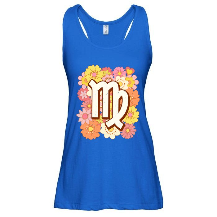 Zodiac Virgo Astrology Birthday Decorations Great Gift Ladies Essential Flowy Tank