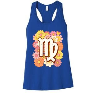 Zodiac Virgo Astrology Birthday Decorations Great Gift Women's Racerback Tank