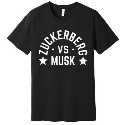 Zuckerberg Vs Elon Musk Premium T-Shirt