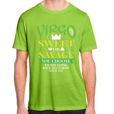 Zodiac Virgo Facts Astrology Gift Funny Quote Horoscope Gift Adult ChromaSoft Performance T-Shirt