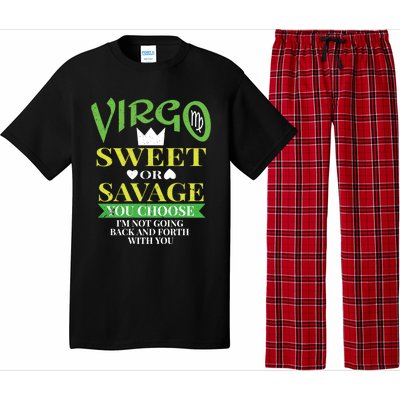 Zodiac Virgo Facts Astrology Gift Funny Quote Horoscope Gift Pajama Set