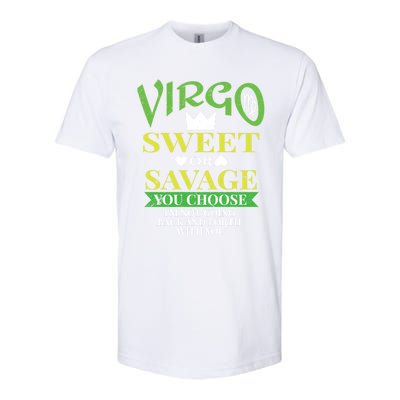 Zodiac Virgo Facts Astrology Gift Funny Quote Horoscope Gift Softstyle CVC T-Shirt