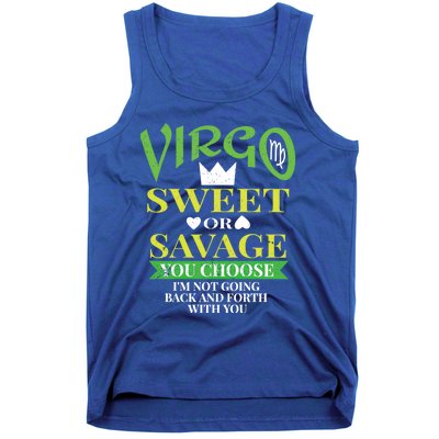 Zodiac Virgo Facts Astrology Gift Funny Quote Horoscope Gift Tank Top