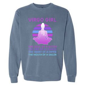 Zodiac Virgo Great Gift Garment-Dyed Sweatshirt