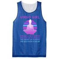 Zodiac Virgo Great Gift Mesh Reversible Basketball Jersey Tank