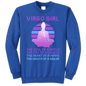 Zodiac Virgo Great Gift Tall Sweatshirt