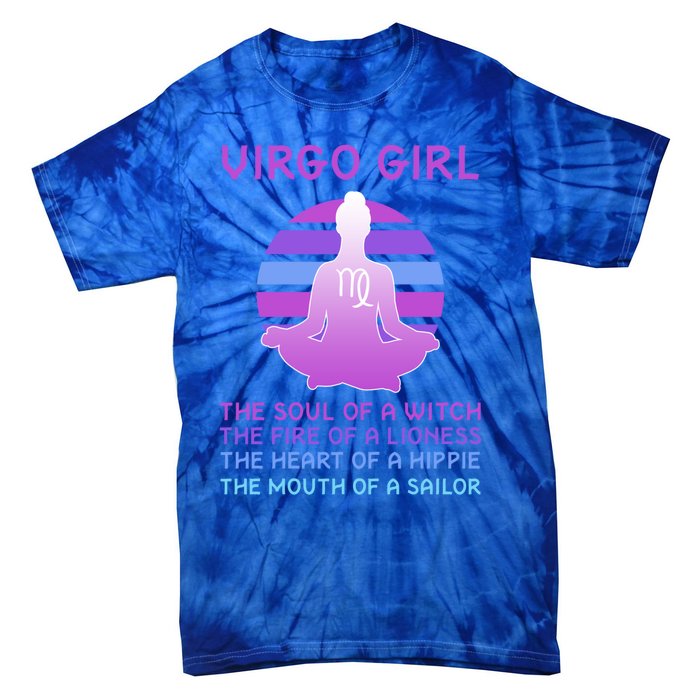 Zodiac Virgo Great Gift Tie-Dye T-Shirt