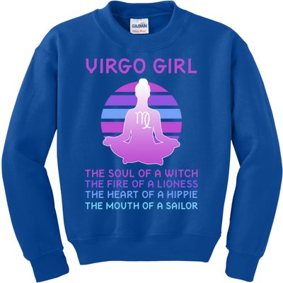 Zodiac Virgo Great Gift Kids Sweatshirt