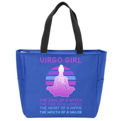 Zodiac Virgo Great Gift Zip Tote Bag