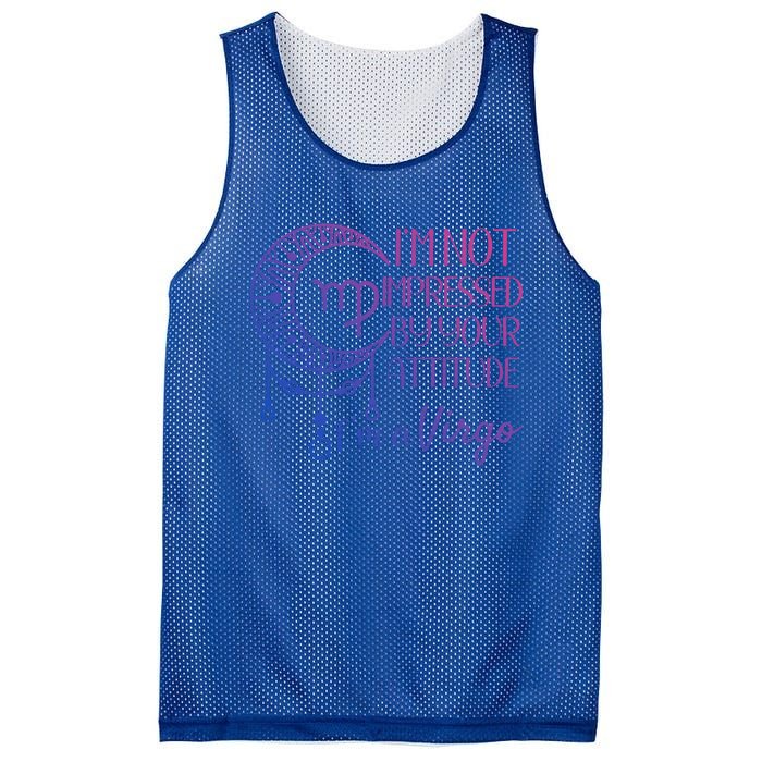 Zodiac Virgo Stuff Birthday Virgo Gift Not Impressed Gift Mesh Reversible Basketball Jersey Tank