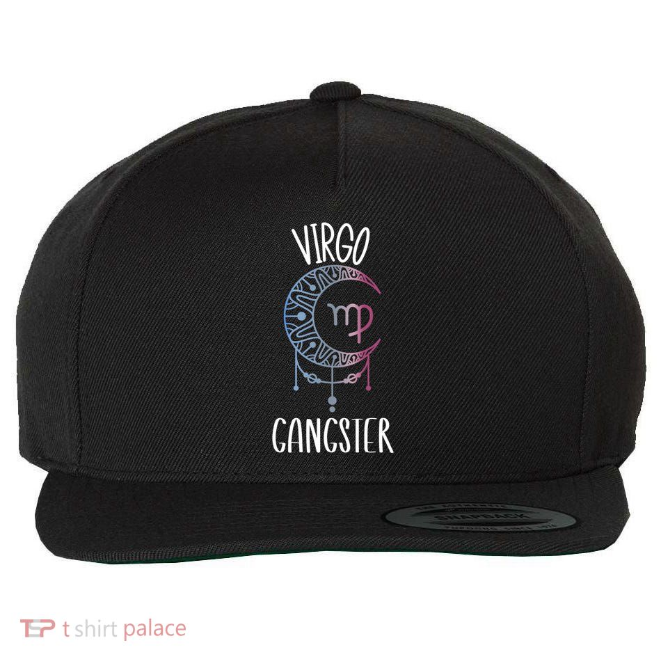 Zodiac Virgo Stuff Virgo Gangster Celestial Moon Gift Wool Snapback Cap
