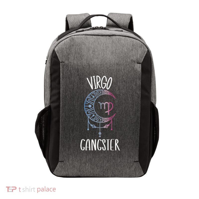 Zodiac Virgo Stuff Virgo Gangster Celestial Moon Gift Vector Backpack