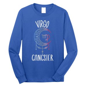 Zodiac Virgo Stuff Virgo Gangster Celestial Moon Gift Long Sleeve Shirt