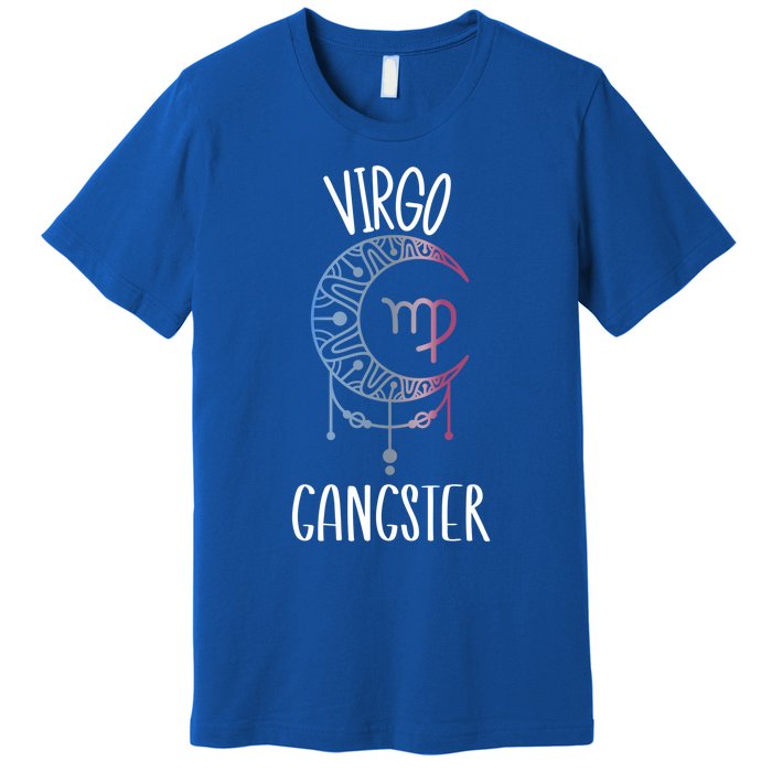 Zodiac Virgo Stuff Virgo Gangster Celestial Moon Gift Premium T-Shirt