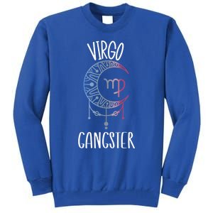 Zodiac Virgo Stuff Virgo Gangster Celestial Moon Gift Tall Sweatshirt