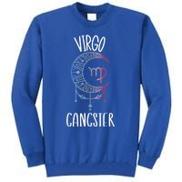 Zodiac Virgo Stuff Virgo Gangster Celestial Moon Gift Tall Sweatshirt