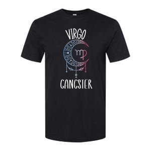 Zodiac Virgo Stuff Virgo Gangster Celestial Moon Gift Softstyle CVC T-Shirt