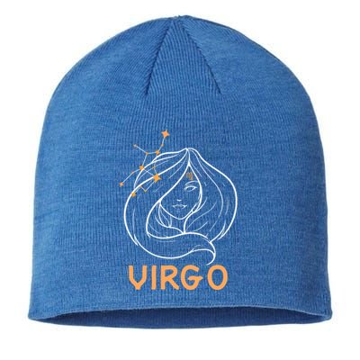 Zodiac Virgo Virgo Symbol Gift Sustainable Beanie