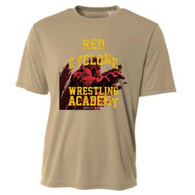 Zangief Wrestling Academy Red Cyclone Design Cooling Performance Crew T-Shirt