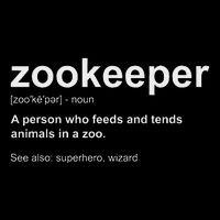 Zoologist Wild Animal Keeper Zoological Zookeeper Cooling Performance Crew T-Shirt