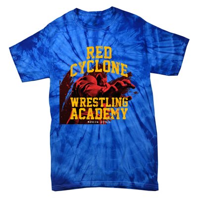 Zangief Wrestling Academy Red Cyclone Design Tie-Dye T-Shirt