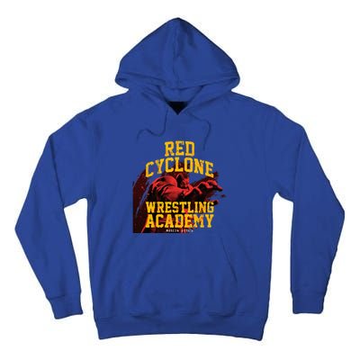 Zangief Wrestling Academy Red Cyclone Design Tall Hoodie