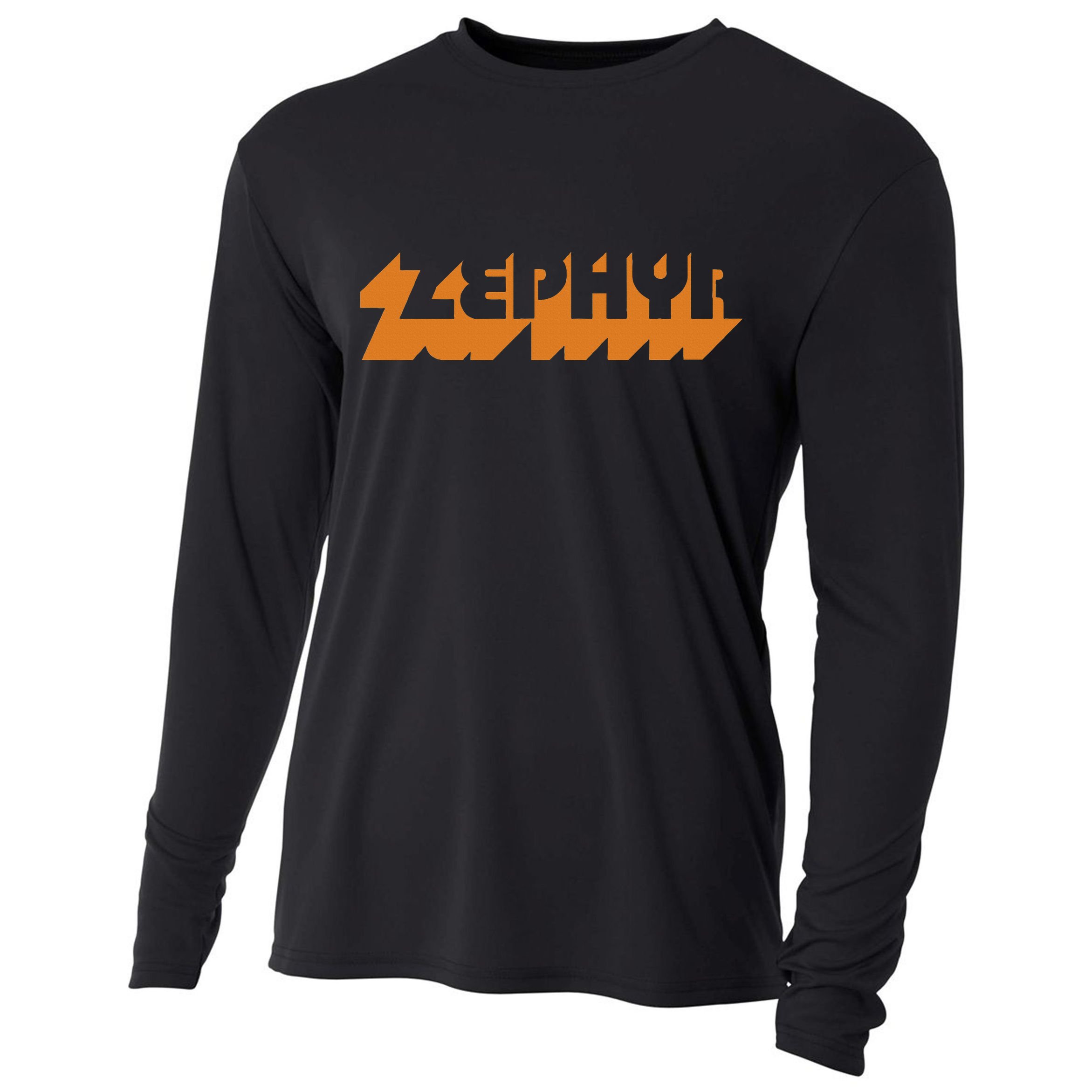 Zephyr Wind Classic Retro Team Vintage Skate Surf Vibe Style Cooling Performance Long Sleeve Crew