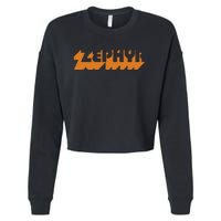 Zephyr Wind Classic Retro Team Vintage Skate Surf Vibe Style Cropped Pullover Crew