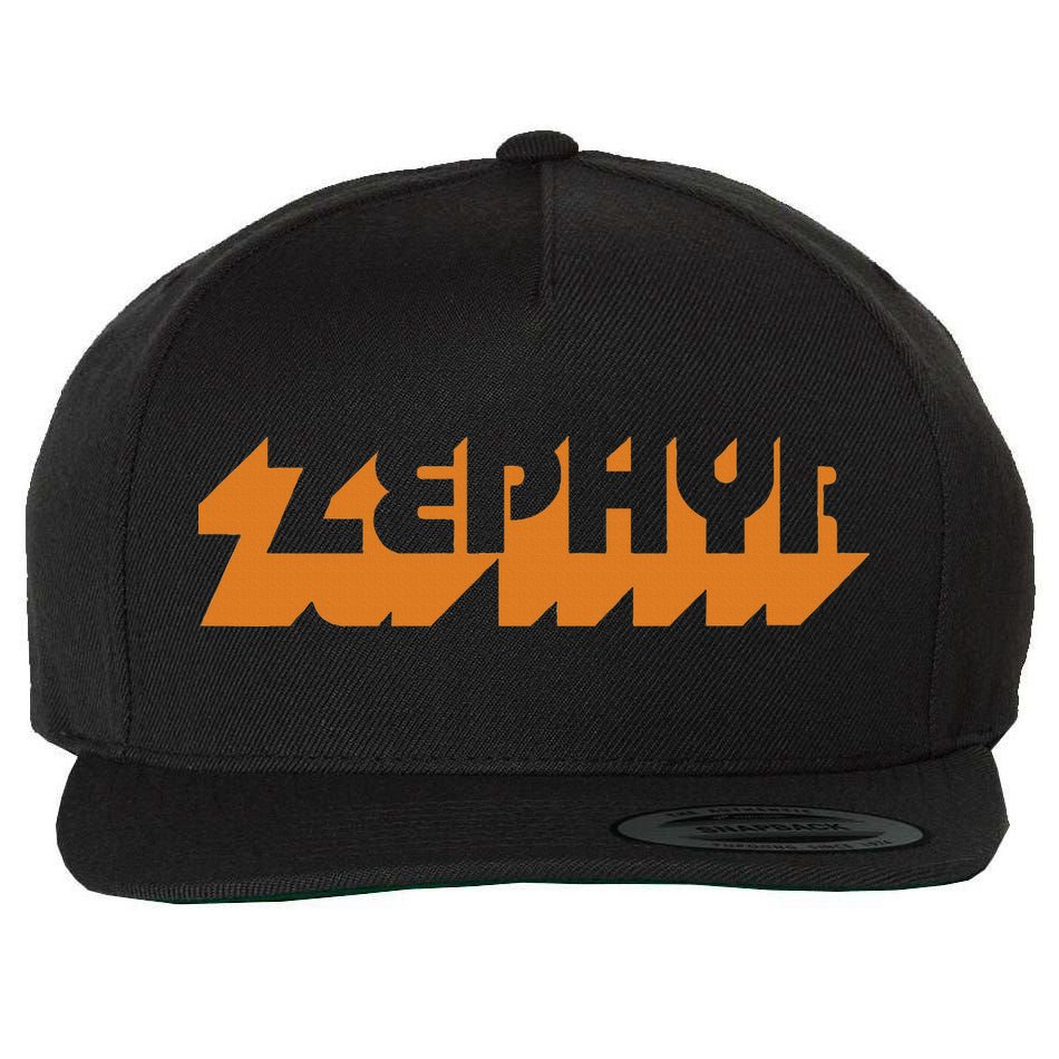 Zephyr Wind Classic Retro Team Vintage Skate Surf Vibe Style Wool Snapback Cap