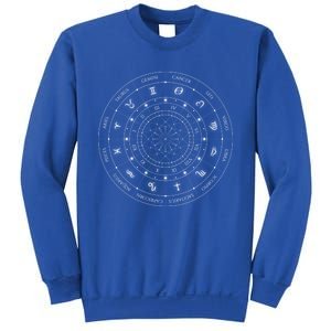 Zodiac Wheel Friend Zodiac Horoscope Astrology Meaningful Gift Sweatshirt