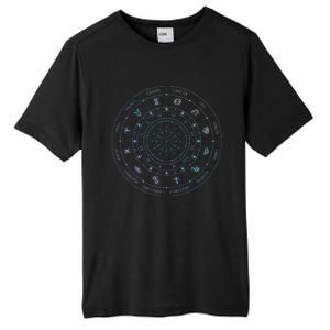 Zodiac Wheel Friend Zodiac Horoscope Astrology Gift Tall Fusion ChromaSoft Performance T-Shirt