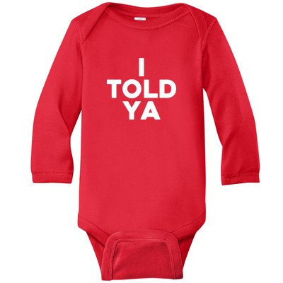 Zendaya Wearing I Told Ya Funny Tennis Baby Long Sleeve Bodysuit