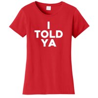 Zendaya Wearing I Told Ya Funny Tennis Women's T-Shirt