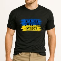 Zelenskyy Words IM Not Playing Cards Cooling Performance Crew T-Shirt