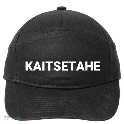 Zelenskyy Wearing Kaitsetahe 7-Panel Snapback Hat