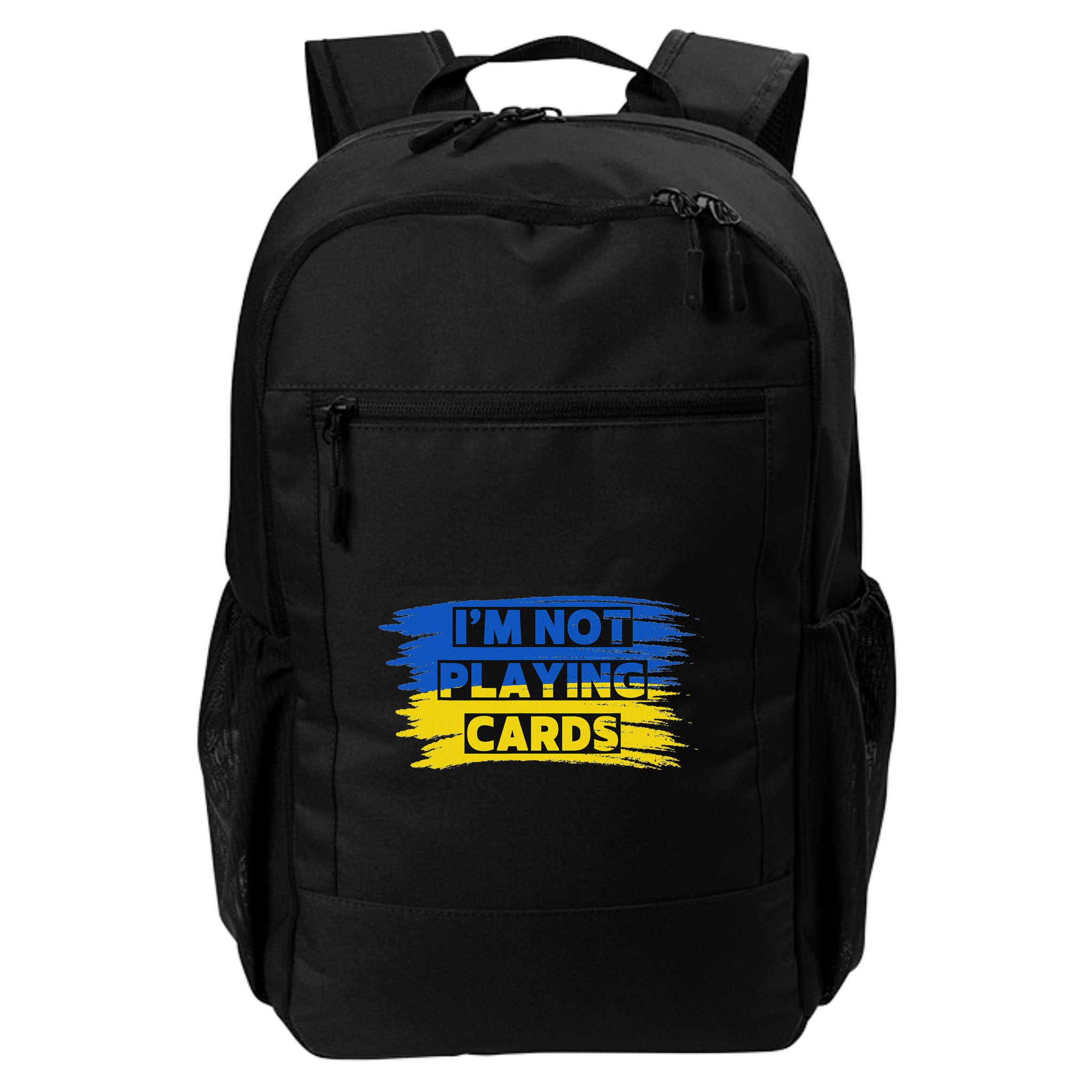Zelenskyy Words Playing Cards Backpack